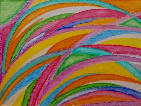 Arc-en-ciel-vibratoire